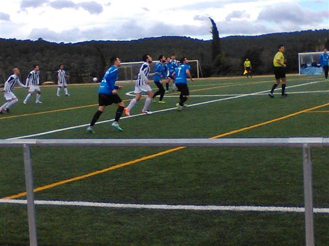 Jornada 20 SEGONA CATALANA GRUP 6. Diumenge 5 de febrer.  CF LA RIERA 0 - CF AMPOSTA  2